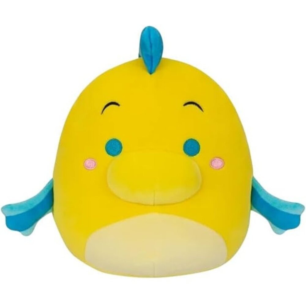 Squishmallows Original - Flounder Fish from the Little Mermaid - 8 Inch Stuffie